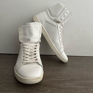 Saint Laurent Signature Court Classic SL/01H High Top Sneaker